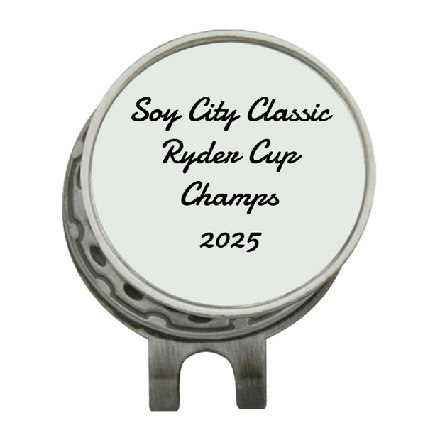 Hat Clip Ball Marker Silver