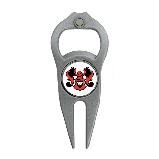 Silver Hat Trick 6 in 1 Divot Tool