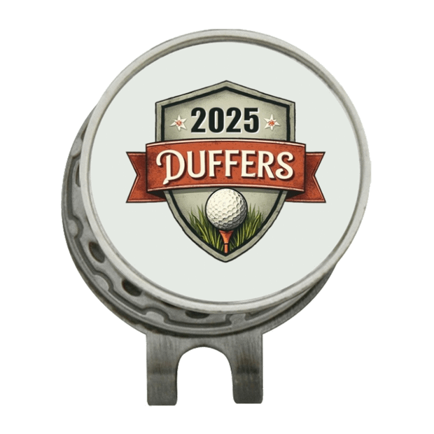 Hat Clip Ball Marker Silver