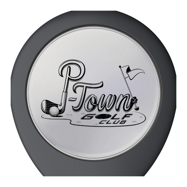 Pitchfix Hat Clip with Removable Ball Marker (Gunmetal Gray)