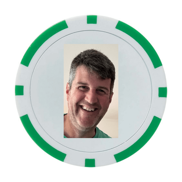 30 Poker Chips in Tube