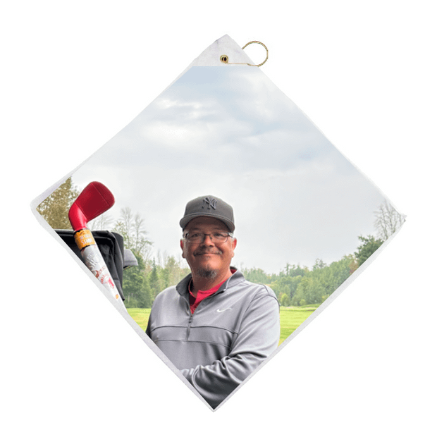 Custom 16" x 16" Golf Towel