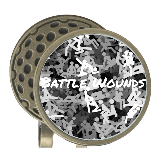 Hat Clip Ball Marker Brass