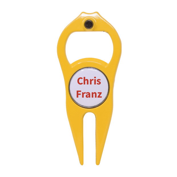 Yellow Hat Trick 6 in 1 Divot Tool