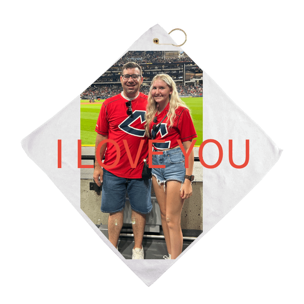 Custom 16" x 16" Golf Towel