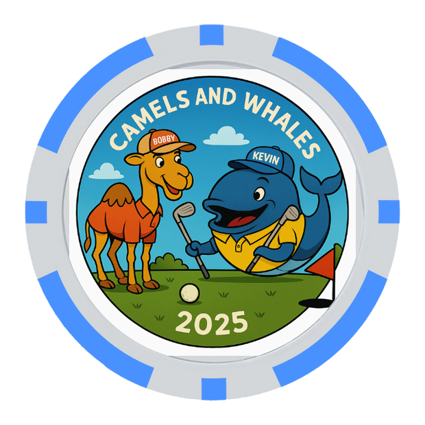 Light Blue Poker Chips