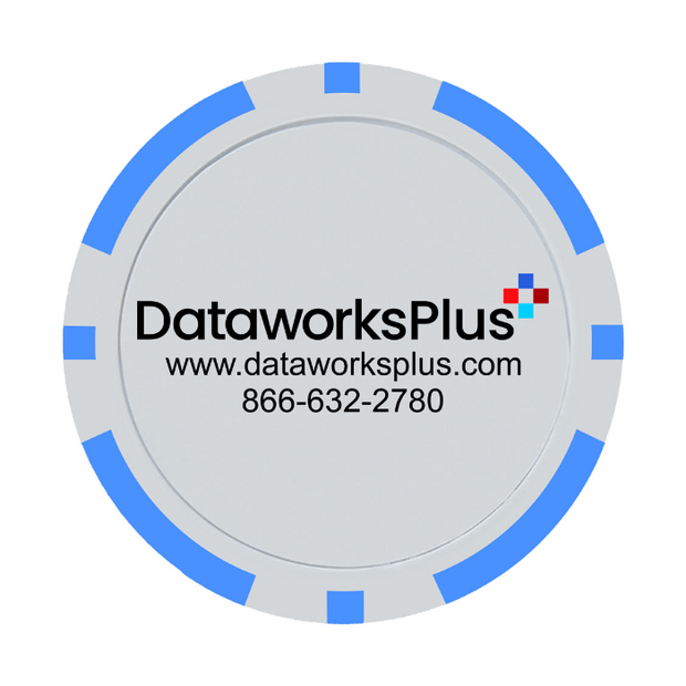 30 Poker Chips in Tube