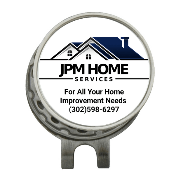 Hat Clip Ball Marker Silver