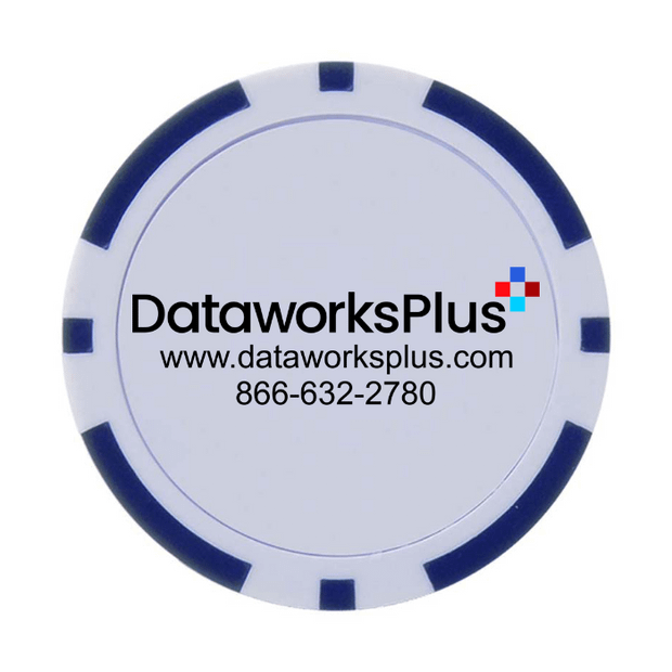 30 Poker Chips in Tube