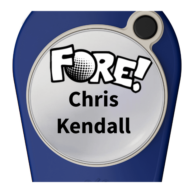 Pitchfix Original Divot Tool with Custom Ball Marker (Blue)