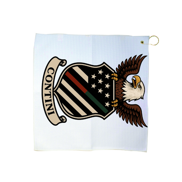 Custom 16" x 16" Waffle Golf Towel