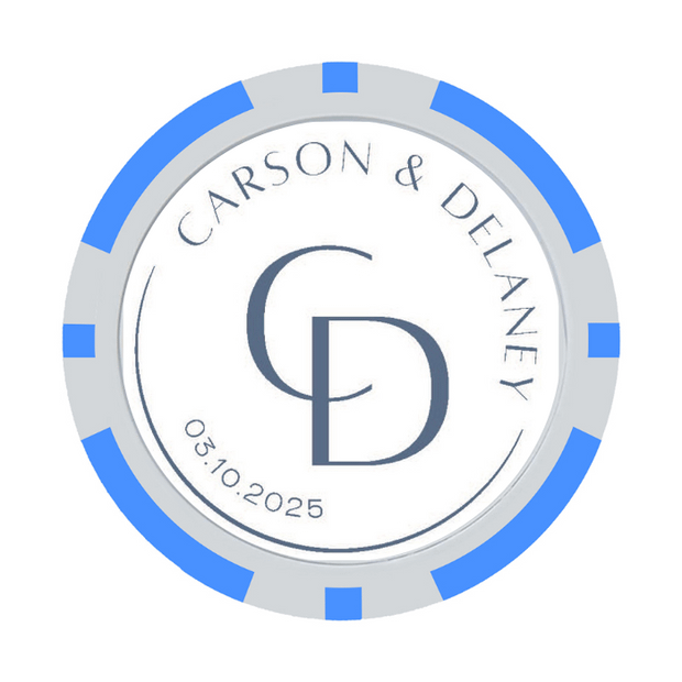 30 Poker Chips in Tube