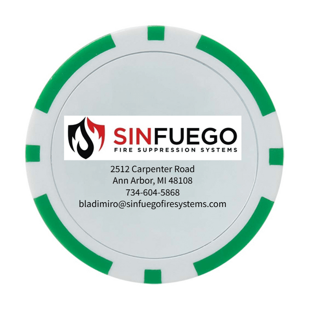 30 Poker Chips in Tube