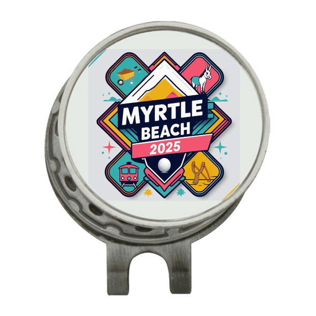 Hat Clip Ball Marker Silver