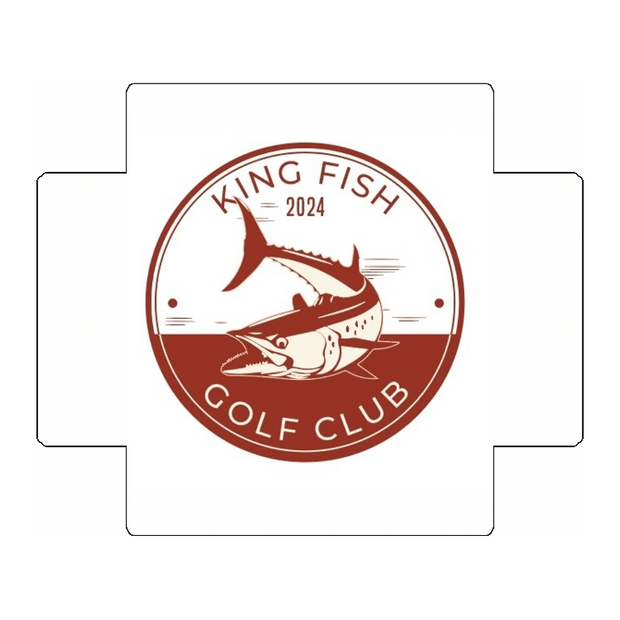 Custom Golf Ball Dozen Box Lid
