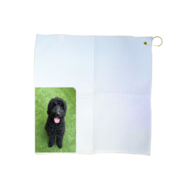 Custom 16" x 16" Waffle Golf Towel