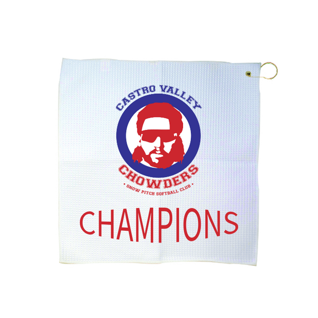 Custom 16" x 16" Waffle Golf Towel