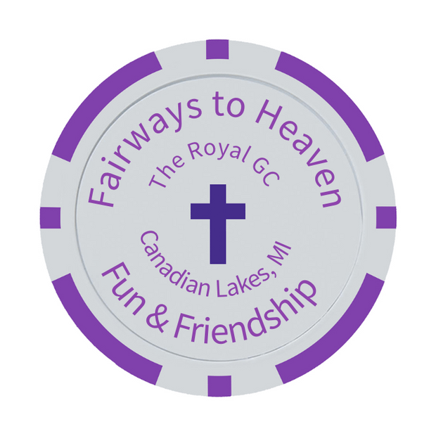 30 Poker Chips in Tube