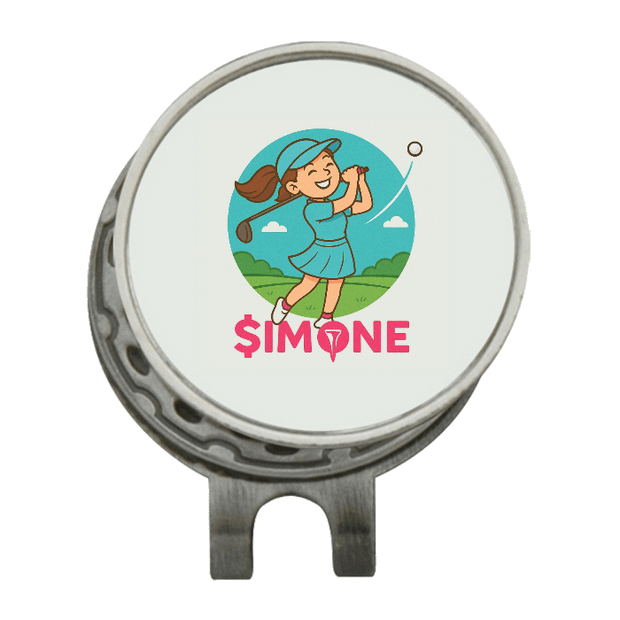 Hat Clip Ball Marker Silver