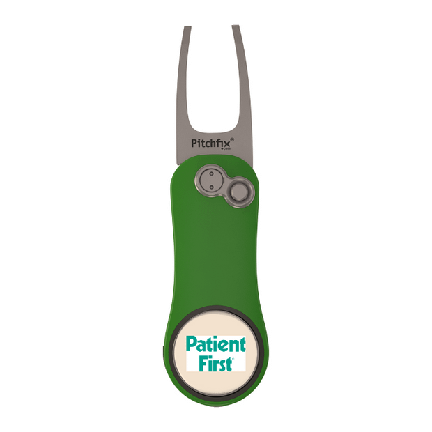 Green Pitchfix Hybrid 2.0 Divot Tool