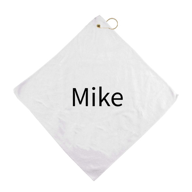 Custom 16" x 16" Golf Towel