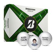 Custom Bridgestone Tour B RXS Golf Balls One Dozen