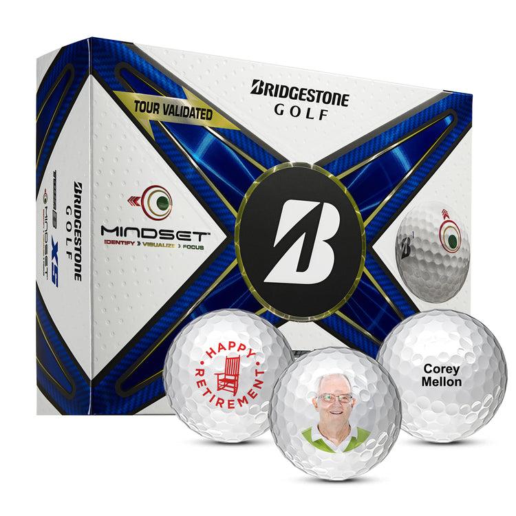 Bridgestone Tour B XS MindSet Golf Balls - MyCustomGolfBall