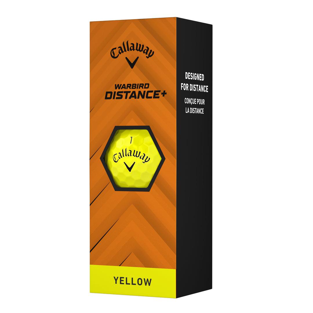 Callaway Warbird Yellow Golf Balls - MyCustomGolfBall