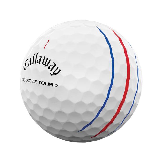 Custom Callaway Chrome Tour Triple Track Golf Balls One Dozen