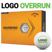 Callaway Warbird Golf Balls - LOGO OVERRUN