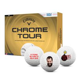 Callaway Chrome Tour Triple Track Golf Balls - MyCustomGolfBall