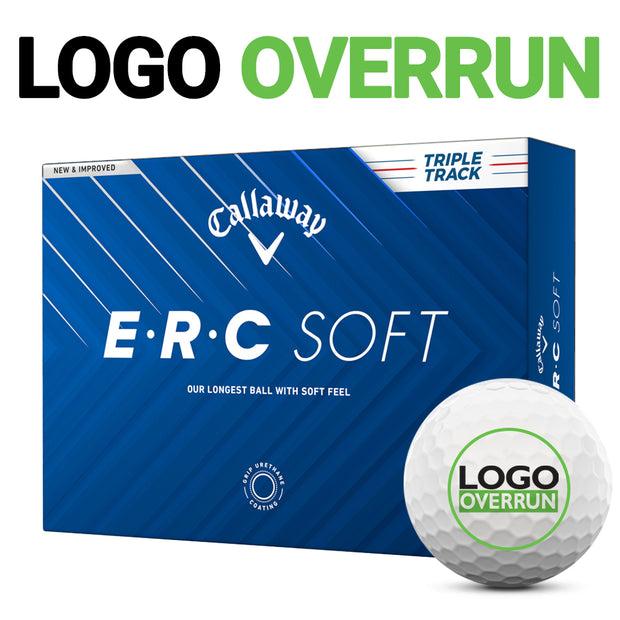 Callaway ERC Soft Golf Balls - LOGO OVERRUN