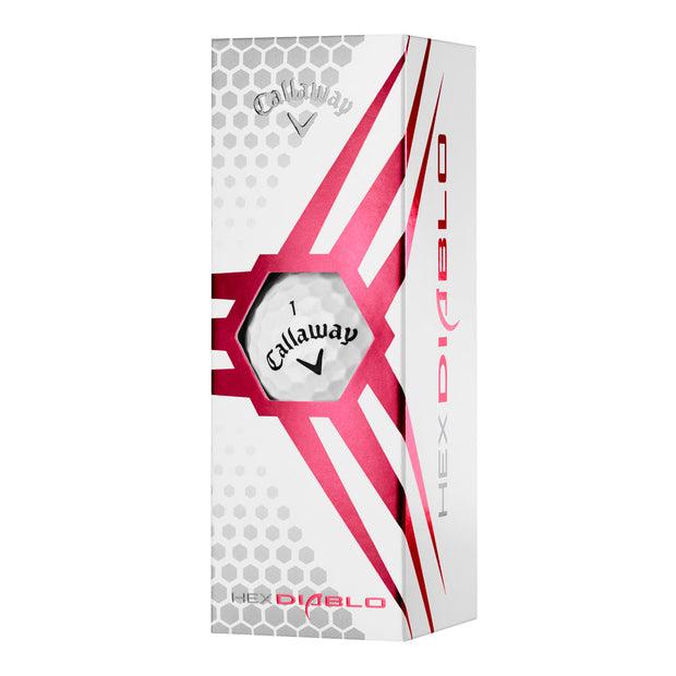 Callaway Hex Diablo Golf Balls - LOGO OVERRUN