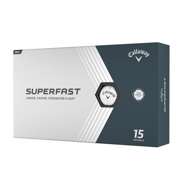 Callaway SuperFast Golf Balls - LOGO OVERRUN