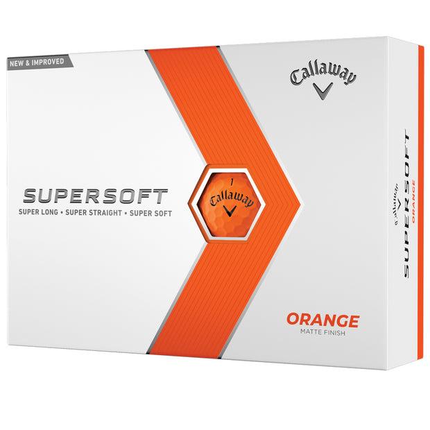 Callaway Supersoft Orange Golf Balls