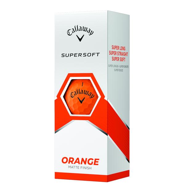 Callaway Supersoft Orange Golf Balls