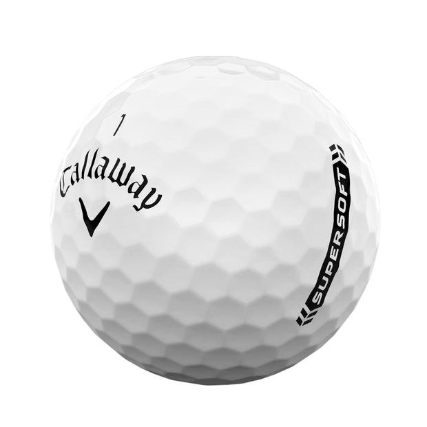 Callaway Supersoft Golf Balls - LOGO OVERRUN