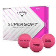 Callaway Supersoft Pink Golf Balls