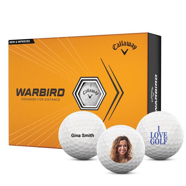 Custom Callaway Warbird Golf Balls One Dozen