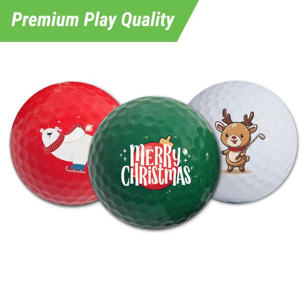 Candy Cane Golf Gift Set