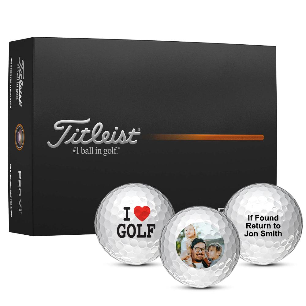 Custom Pro V 1 golf balls