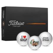 Custom Titleist Pro V1 Golf Balls |     Add Logo, Image or Text