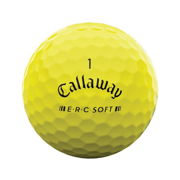 Callaway ERC Soft Yellow Golf Balls