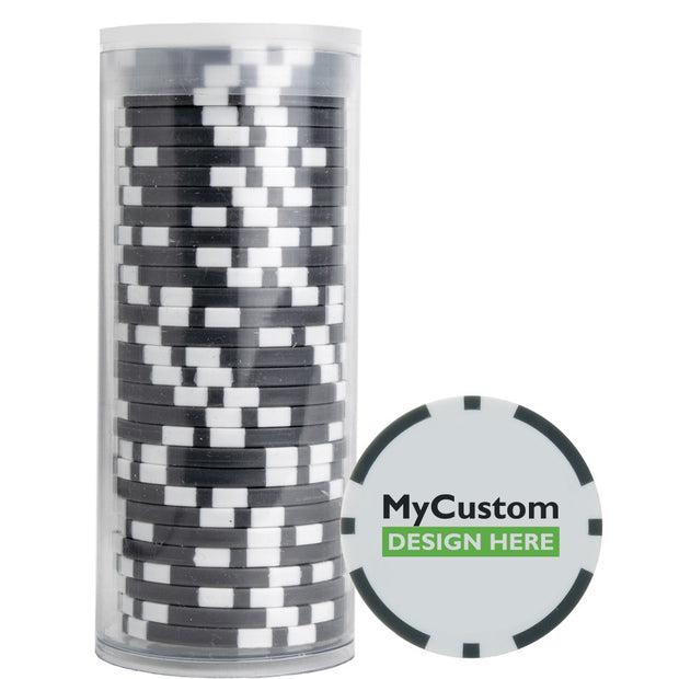 30 Poker Chips in Tube