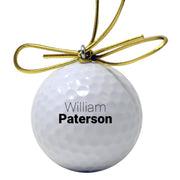 Custom Golf Ball Christmas Ornament - Personalize Your Own