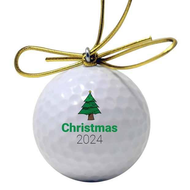 Golf Ball Christmas Ornament