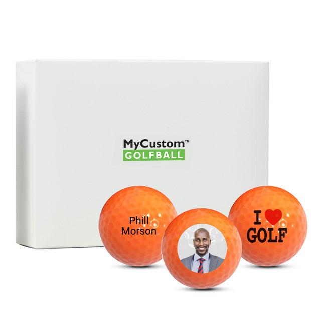 Value Golf Balls Orange