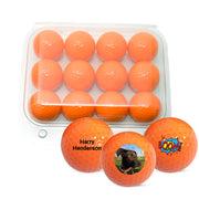 Value Golf Balls Orange