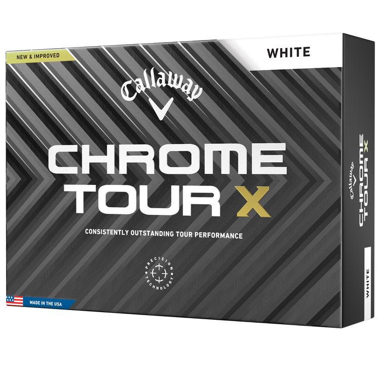 Callaway Chrome Tour X ホワイト 12個入り　4ダース Callaway Chrome Tour X Golf Balls - MyCustomGolfBall