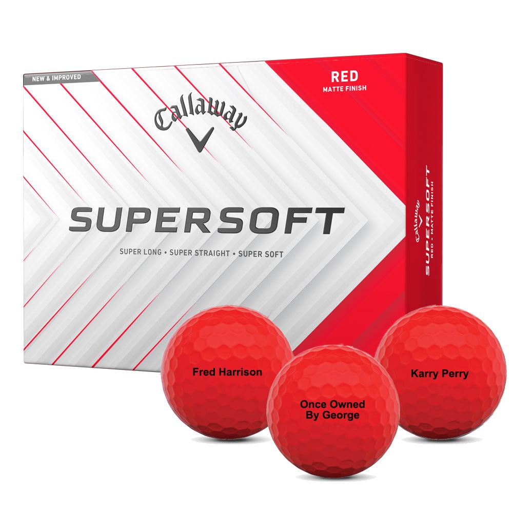 Callaway Golf - BVB09KH様　キャロウェイ マットカラー　レッド IGB0035CallawaySupersoftRed_00
